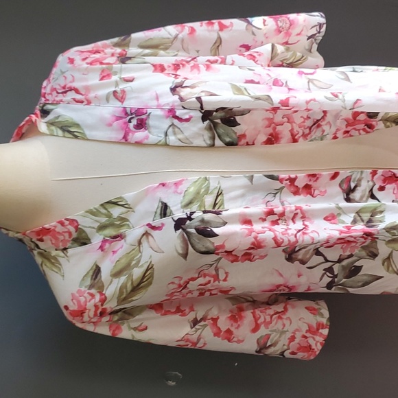 Show me your Mumu woman's floral belted robe os - Picture 7 of 10